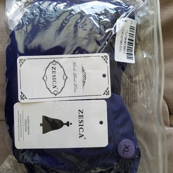 Zesica Blue Drawstring-Accent Rashguard Bottoms - Picture 1 of 7